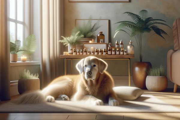 Essential Oils for Old Dogs: A Safe and Soothing Guide