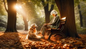 My Old Dog and I: Embracing the Golden Years Together