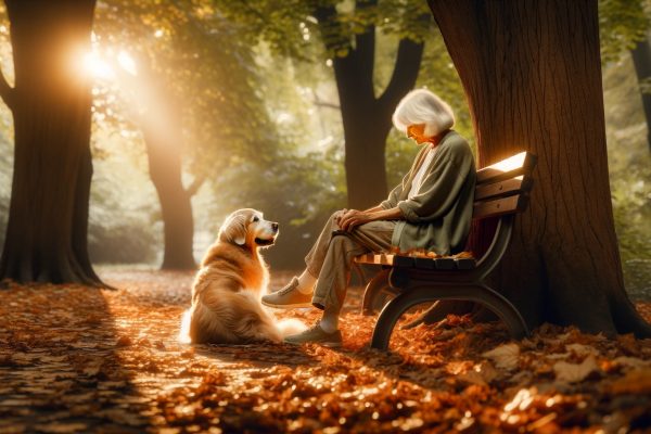 My Old Dog and I: Embracing the Golden Years Together